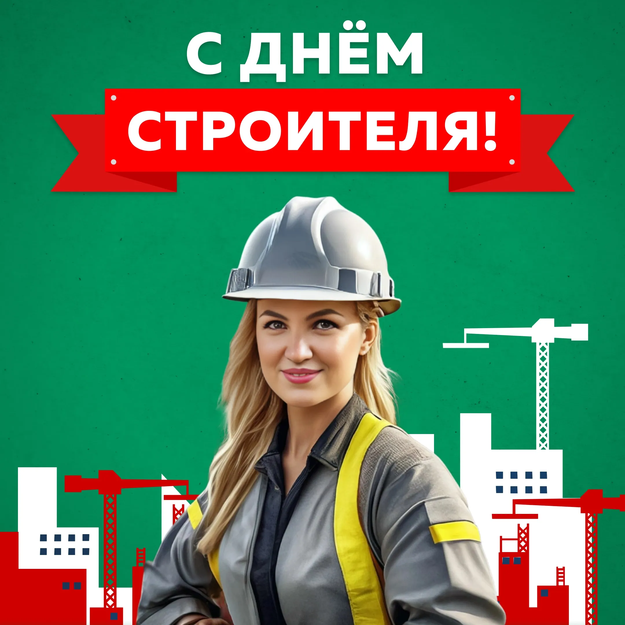 С Днем строителя! 