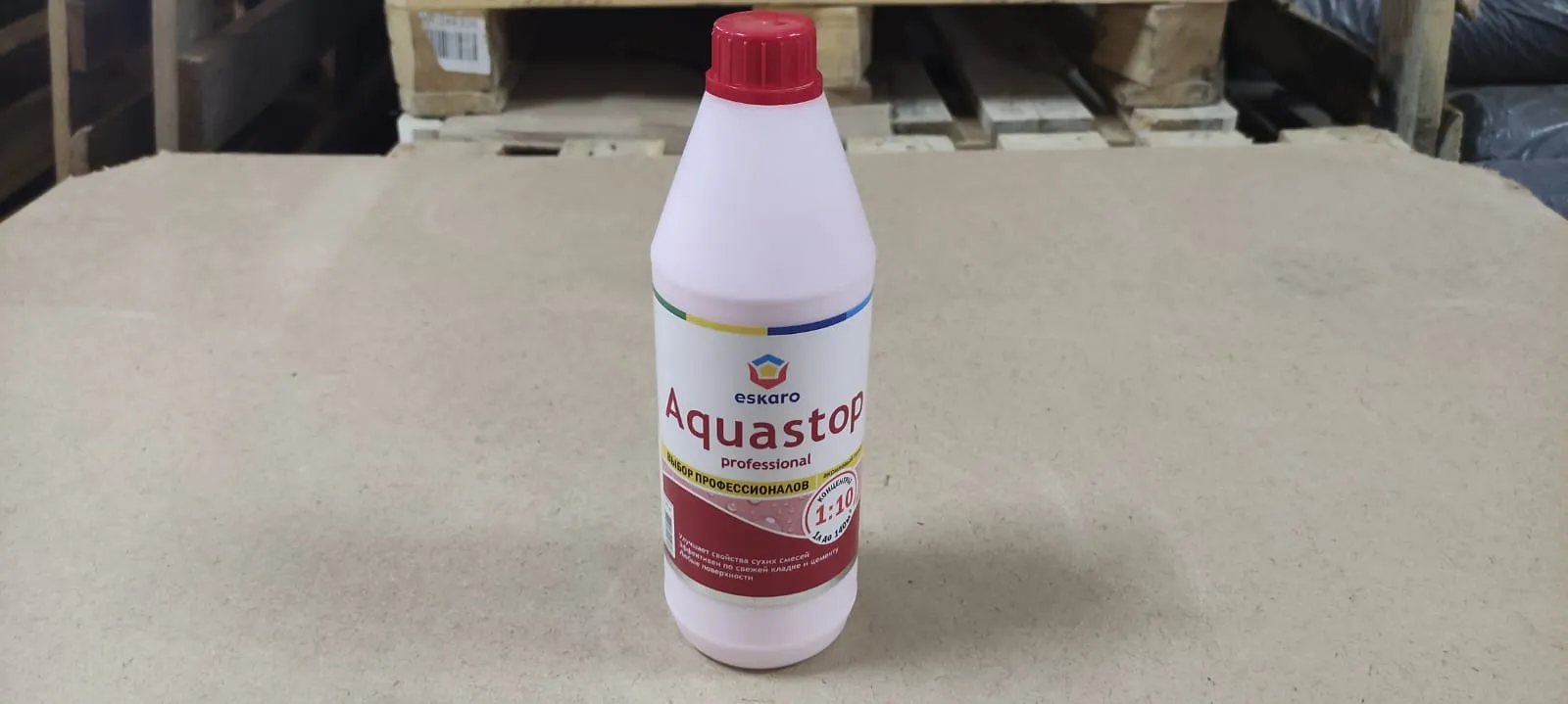 Проф. влагоизол. конц. 1:10 Eskaro Aquastop Prof 1л (упак. 6шт.) (розовый)