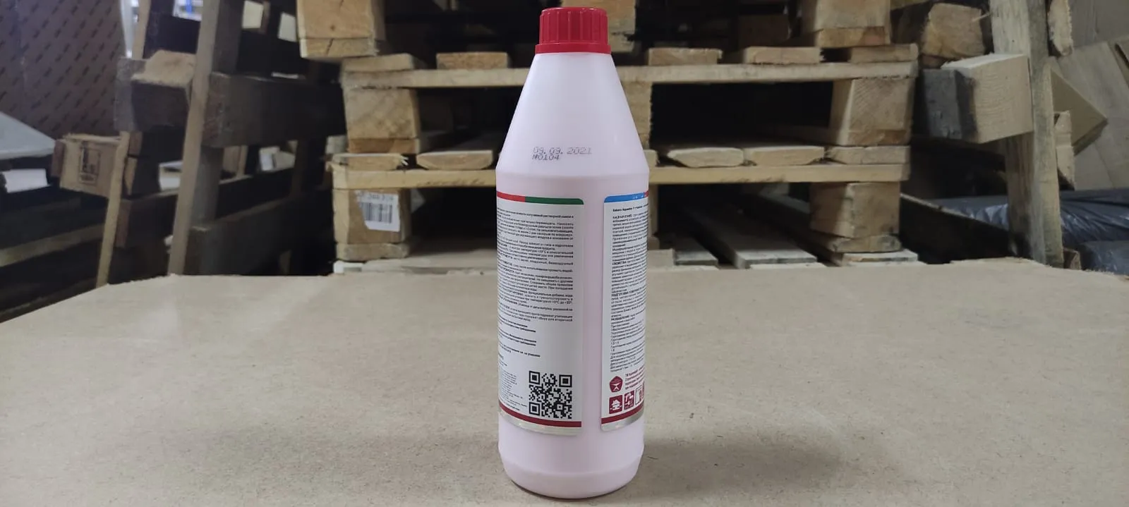 Проф. влагоизол. конц. 1:10 Eskaro Aquastop Prof 1л (упак. 6шт.) (розовый)