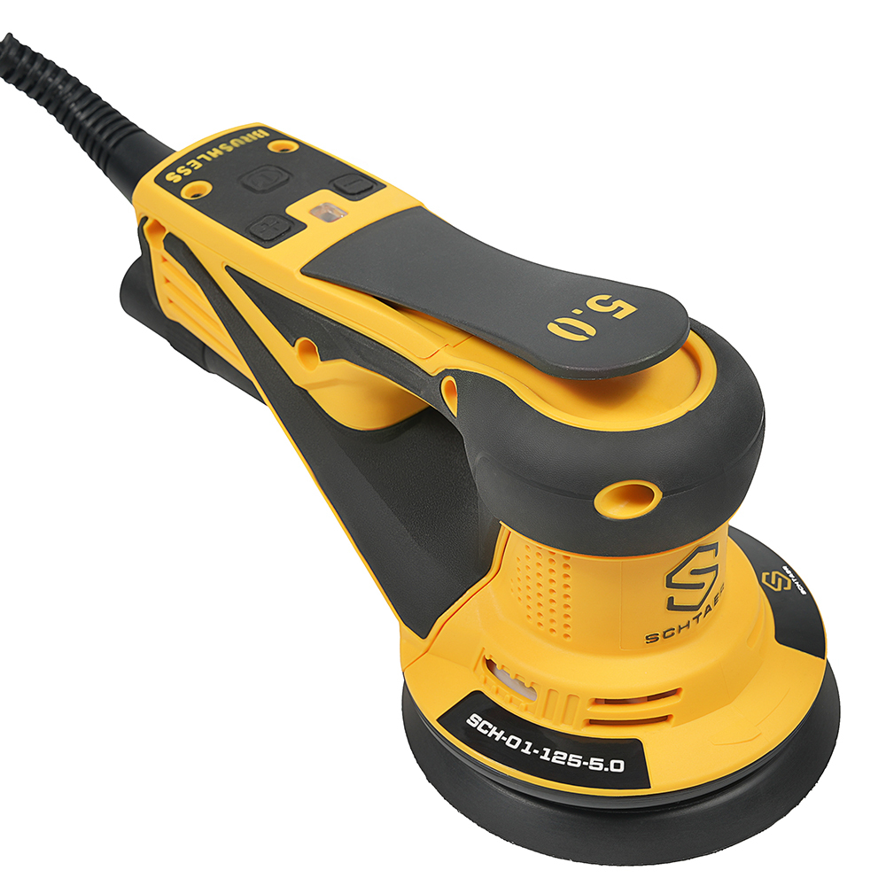 *SCH-01-125-5.0 шлиф. машинка ручная 220V/50Hz, 350W, эксцентрик 5,0 мм								