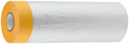 Пленка укрывная с малярной лентой деликат.Washi, УФ-устойч-ть 60 дн. 320смх16м (24)Rollingdog(81483)								