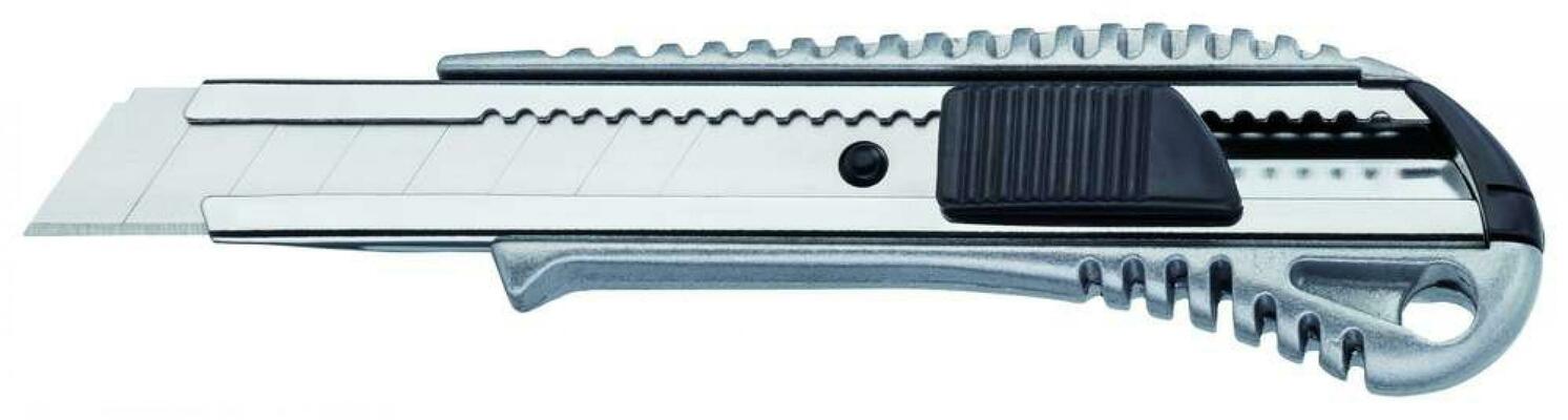 Нож с отламываемыми лезвиями 9 мм, алюминиевый STORCH Profi