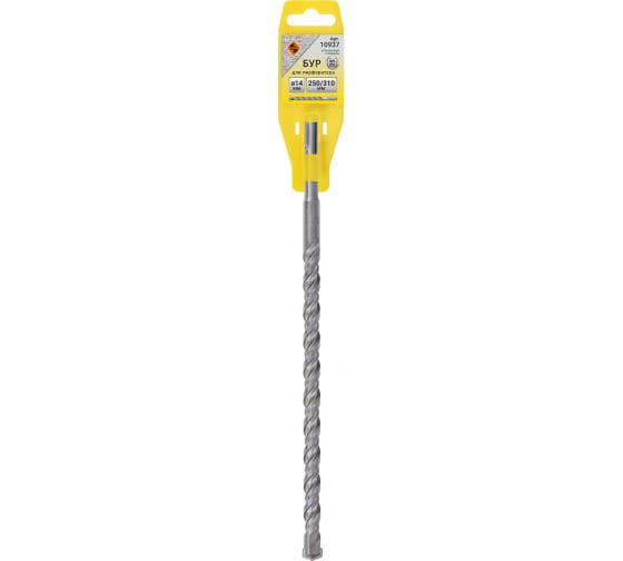 Бур по бетону, 14*250/310 мм, SDS PLUS, Энкор								