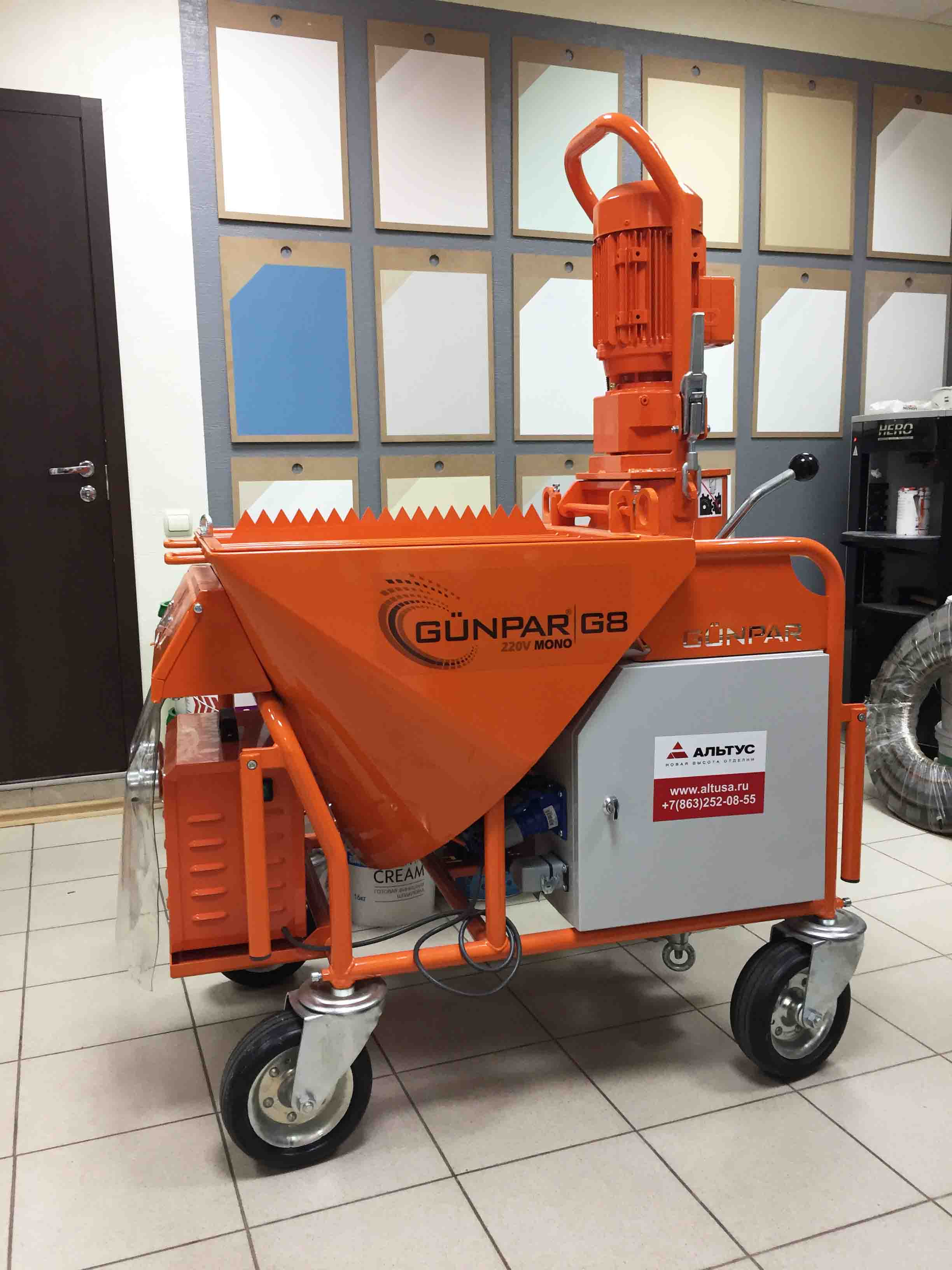 Штукатурная станция GUNPAR G8 MONO 230 V								