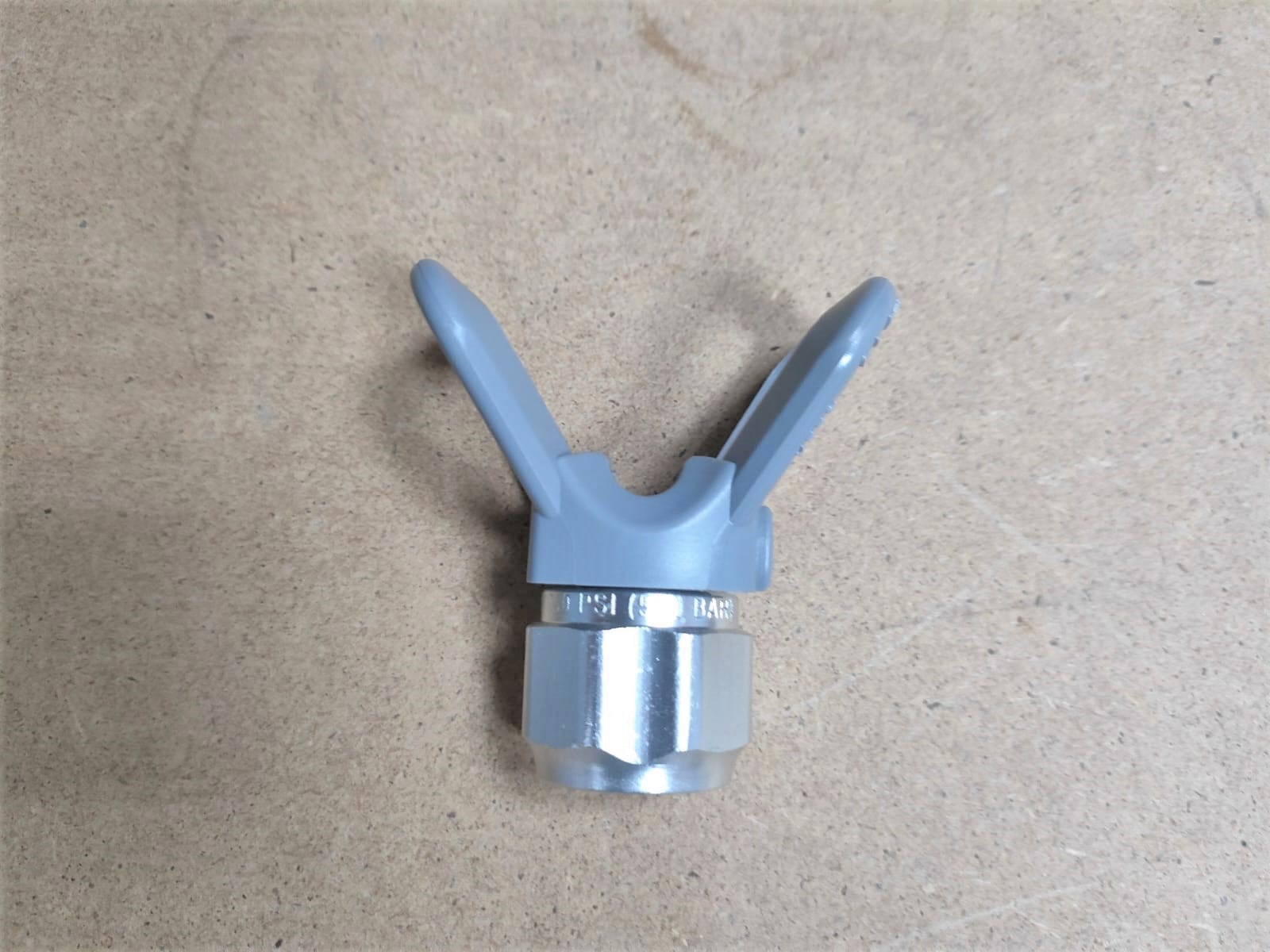 Соплодержатель 7/8 " для краскопульта HYVST (серый) (Китай)								