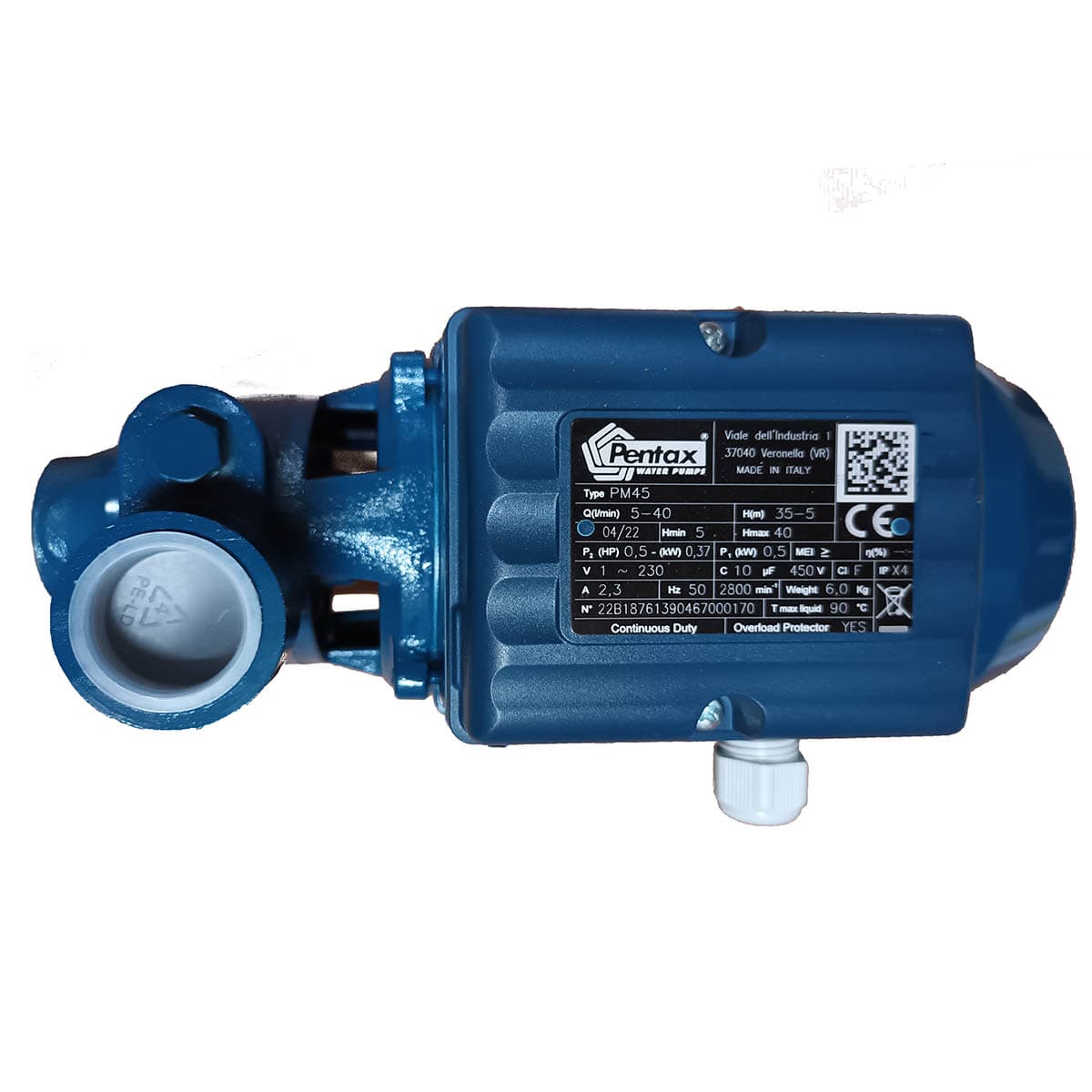 Водяной насос в сборе 0,55kW 220V								