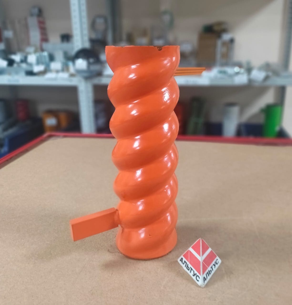 Статор шнековой пары D 6-3 HELIX M-TEC для штукатурной станции								
