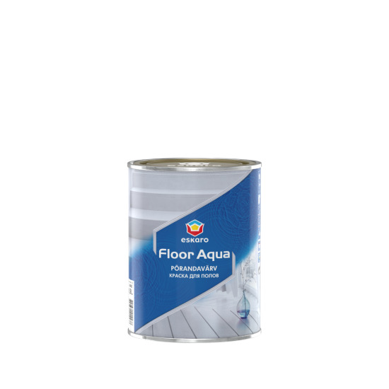 Краска износостойкая для полов Eskaro Floor Aqua база TR 2,7л								