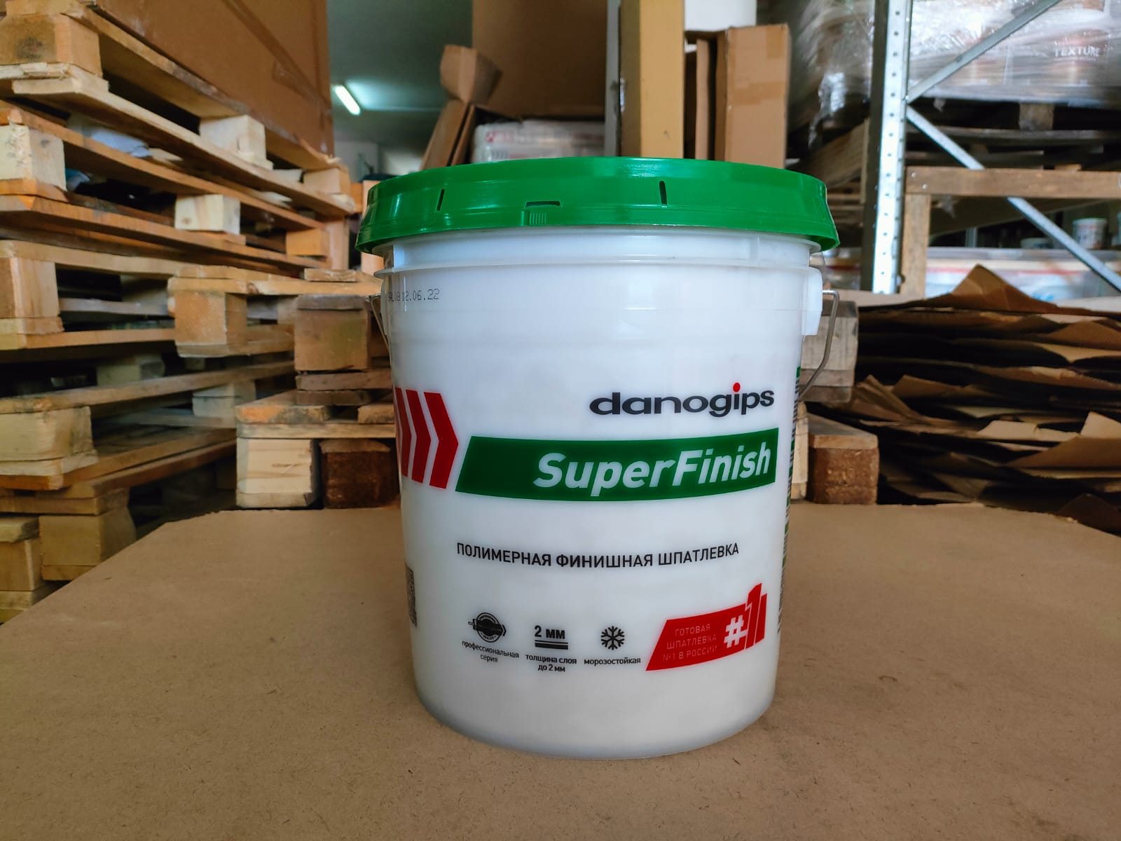 Полимерная финишная шпатлевка Danogips SuperFinish 28 кг / Даногипс СуперФиниш 17 л