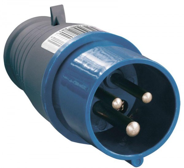 Вилка 013 2P+PE 16A 220B переносная IP44 (PSR01-016-3) IEK								