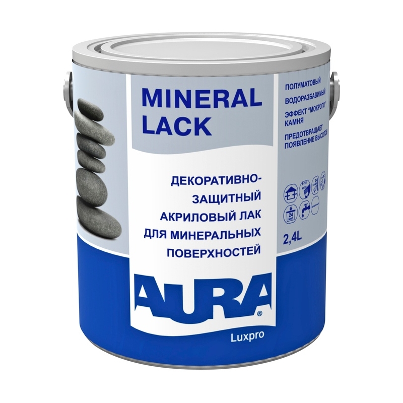 Лак  "AURA Mineral Lack 2,4л"