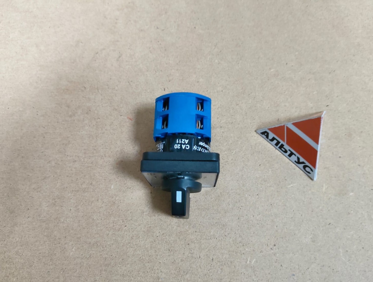 Переключатель режимов штукатурной станции 24V SOLTEC								