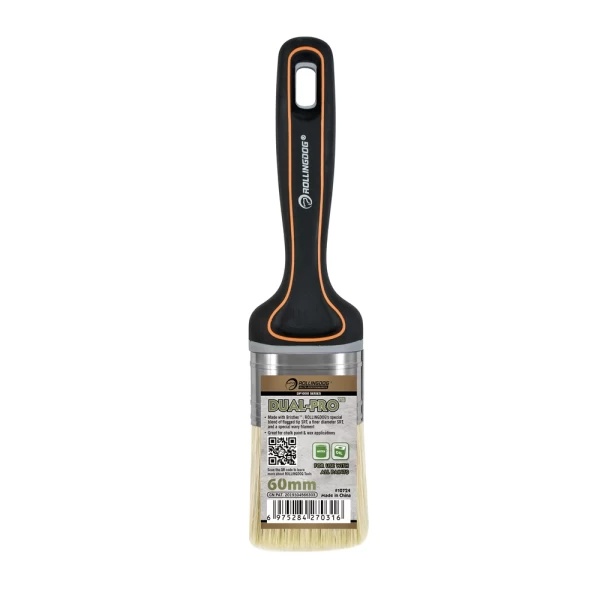 Кисть синтетическая щетина 60мм DUAL-PRO ™ (12) Rollingdog (10724)								