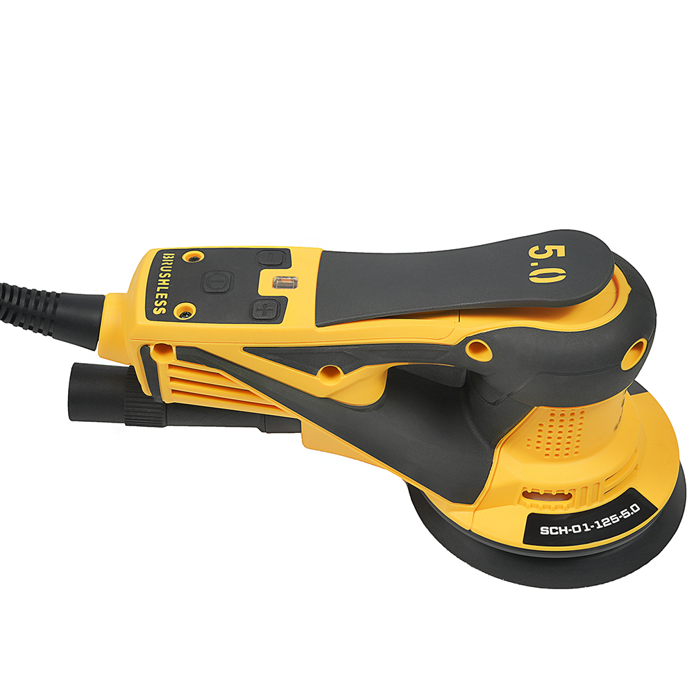 *SCH-01-125-5.0 шлиф. машинка ручная 220V/50Hz, 350W, эксцентрик 5,0 мм								