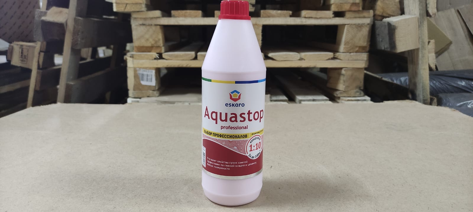 Грунт влагоизолятор (грунтовка) Eskaro Aquastop Professional 1 л концентрат 1:10								