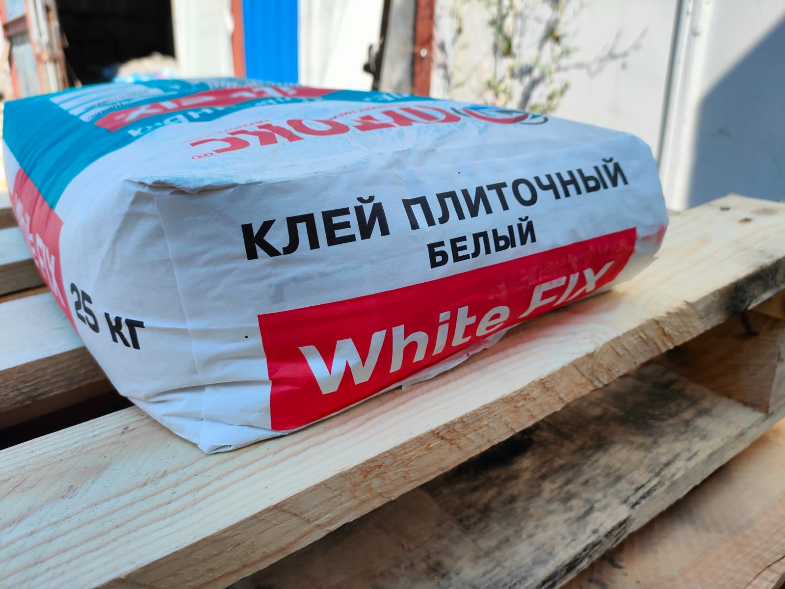 Клей плиточный Литокс Whitе FIX 25 кг, белый