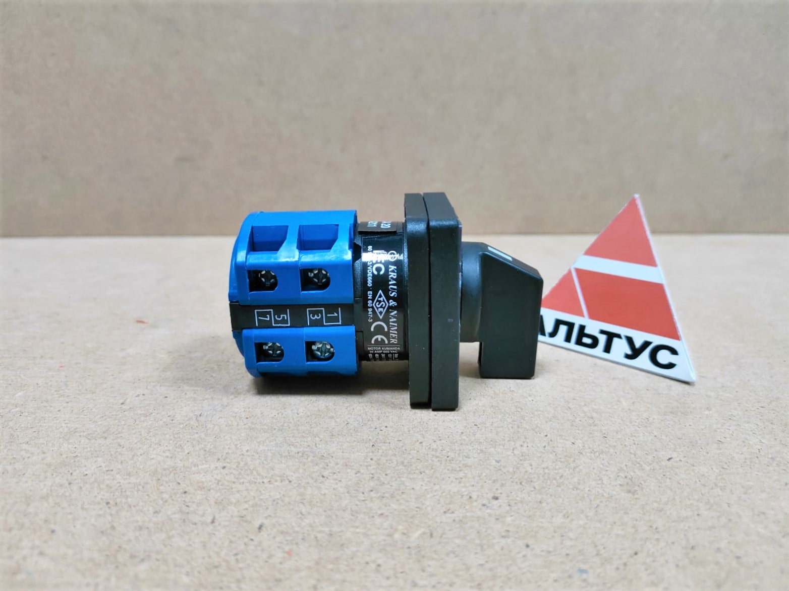Переключатель режимов штукатурной станции 24V SOLTEC								