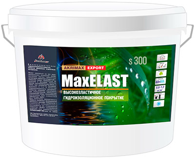 Гидроизоляционное покрытие MaxELAST 7 кг
