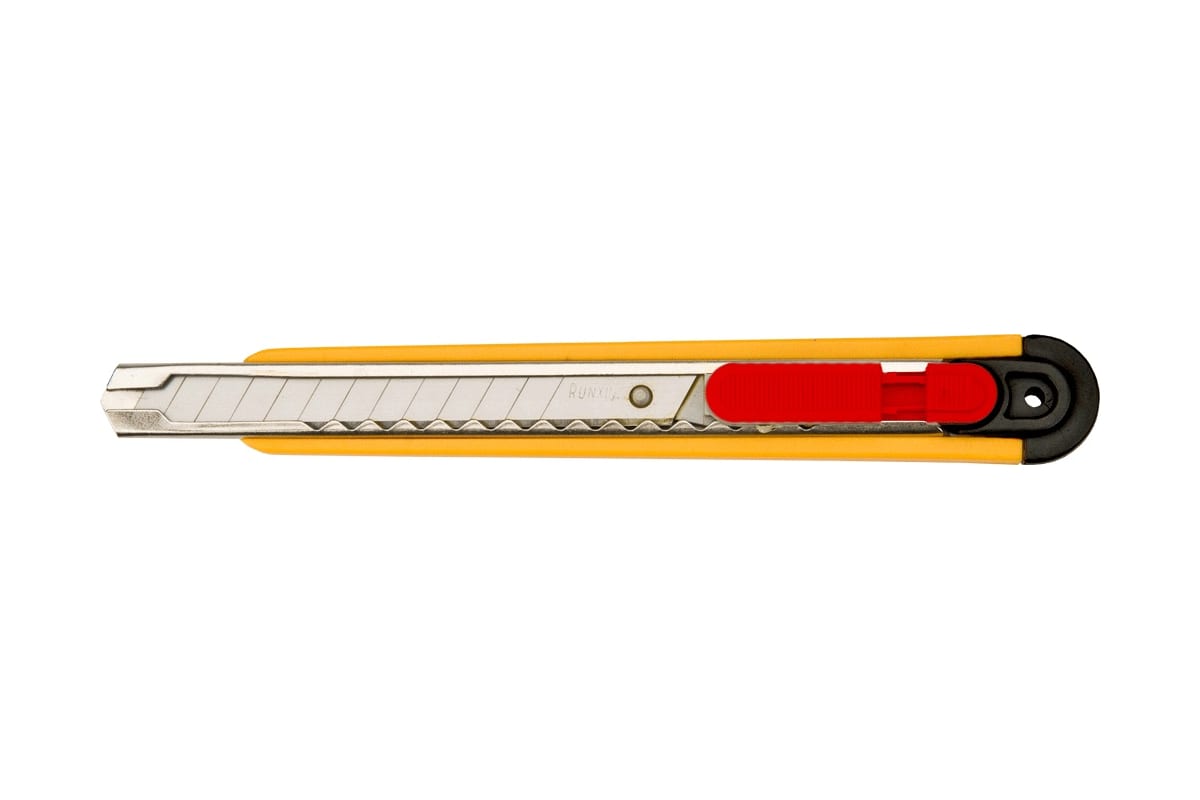 Малярный нож TOPEX (17B109) с отламывающимися сменными лезвиями шириной 9 мм