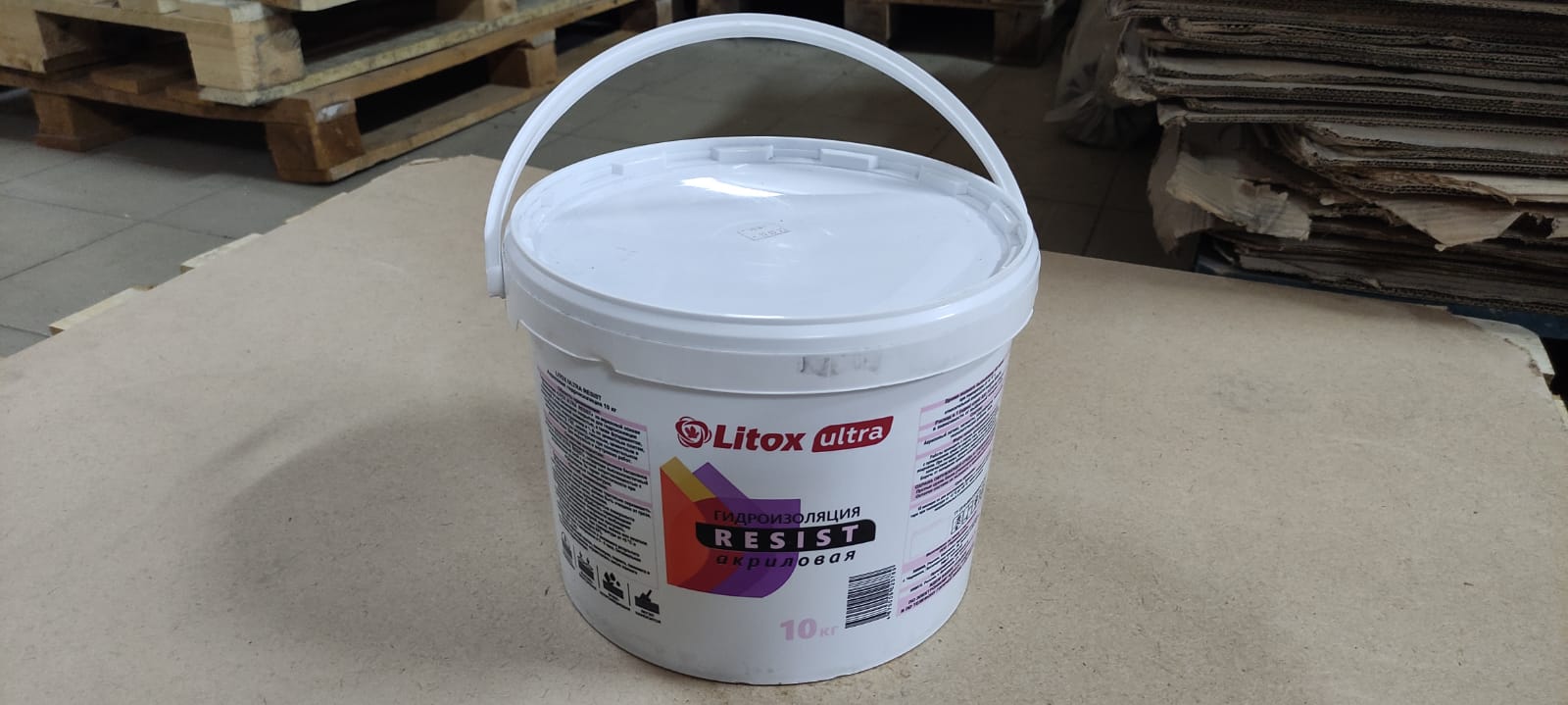 Гидроизоляция акриловая Литокс 10 кг