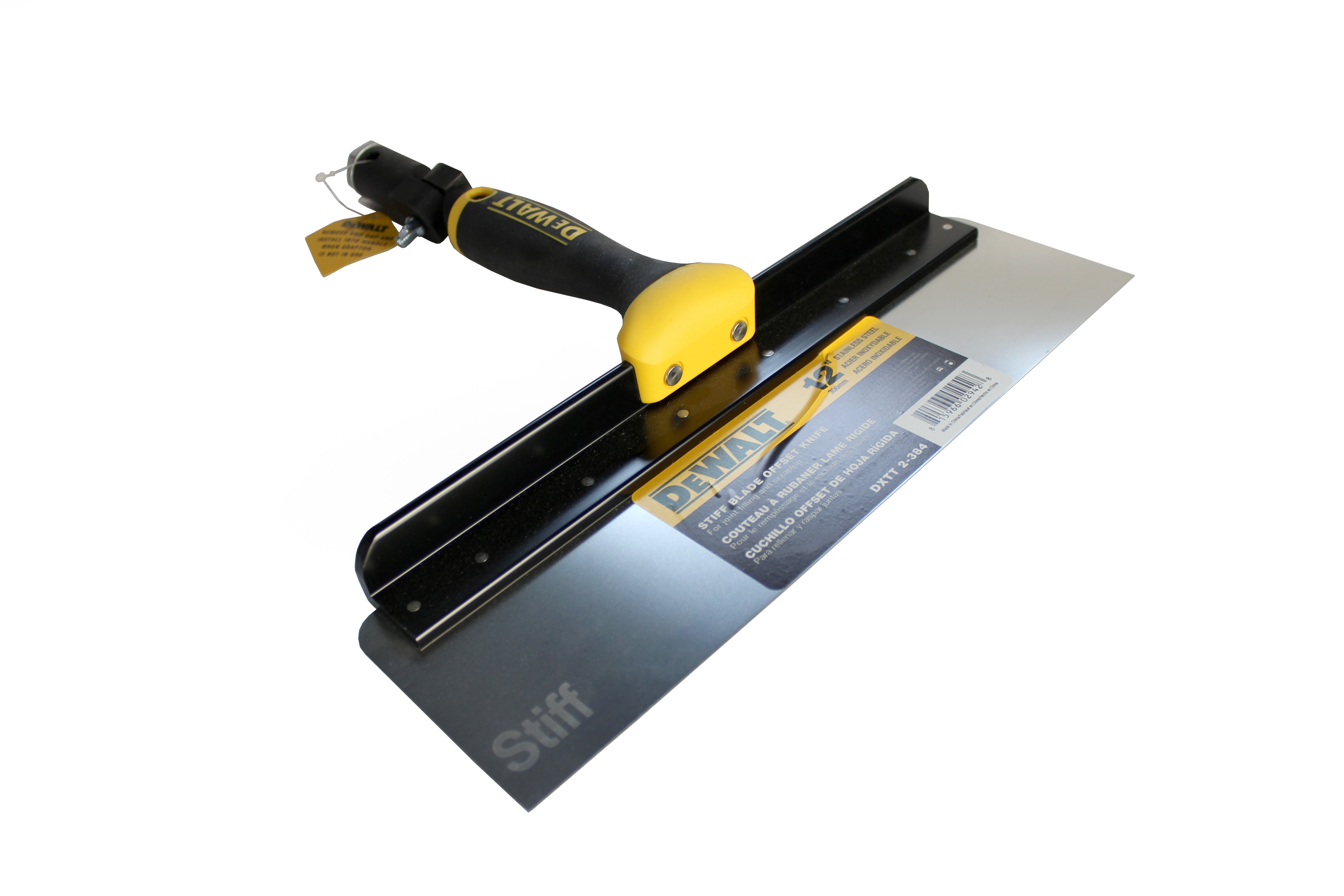Шпатель оффсетный, лезвие 0.6 мм 10"  DeWalt								