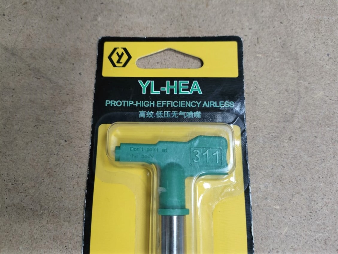 Сопло FFP 311 Wagener (зеленое) для безвоздушного краскопульта HYVST (Китай)								