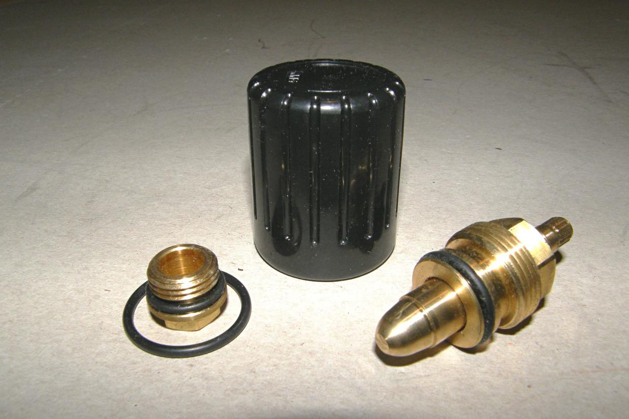Клапан регулировочный в комплекте для латунного блока арматуры