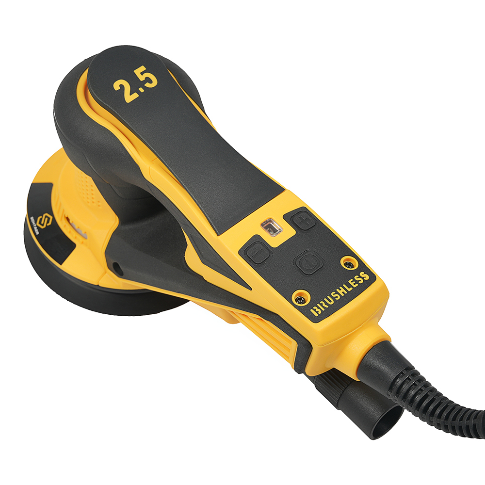 *SCH-01-125-2.5 шлиф. машинка ручная 220V/50Hz, 350W, эксцентрик 2,5 мм								