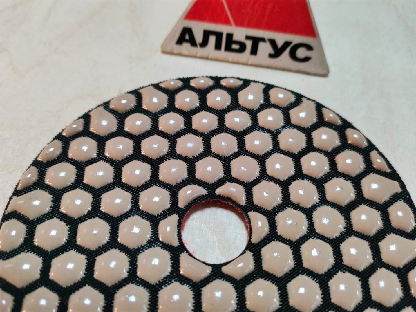 Круг Matrix Алмазный гибкий шлифовальный, сухое шлифование, 100мм, Р400 (5шт/уп)