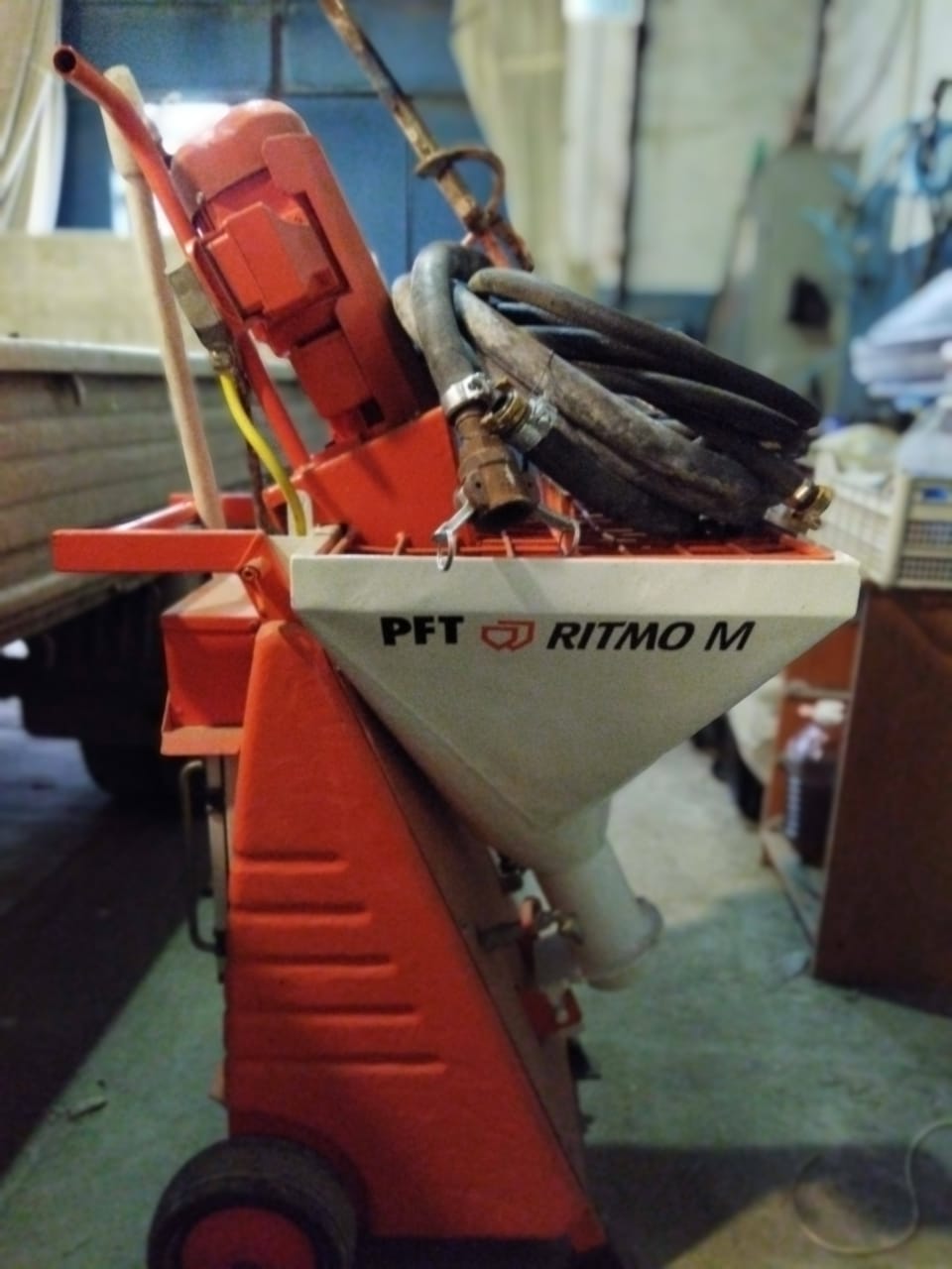 Восстановленная БУ штукатурная станция PFT Ritmo M с пробегом