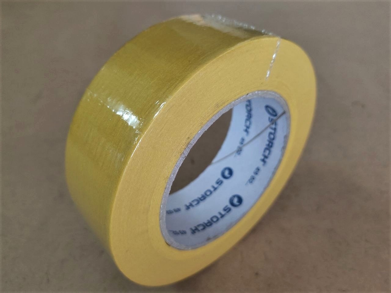 Лента малярная бумажная, желтая 38 мм х 50 м STORCH