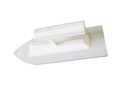 Кельма пластиковая остроугольная форма без фаски прозрачная 24х9 см STMDECOR (D2209BT)