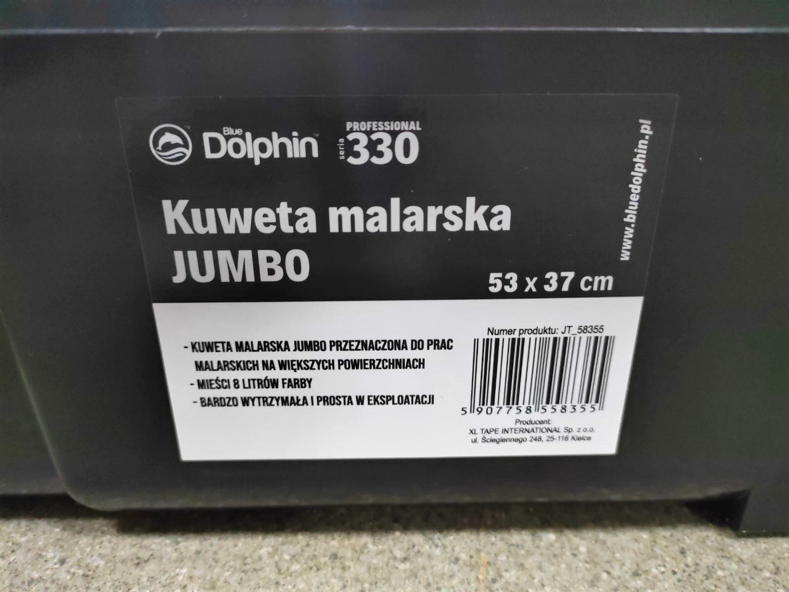 Ванночка для краски системы Jumbo 53x37см BlueDolphin (58-355)								