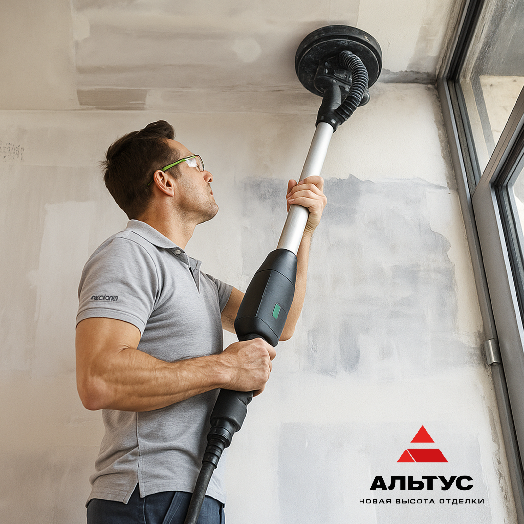 Шлифмашина для стен и потолков: что учитывать при выборе