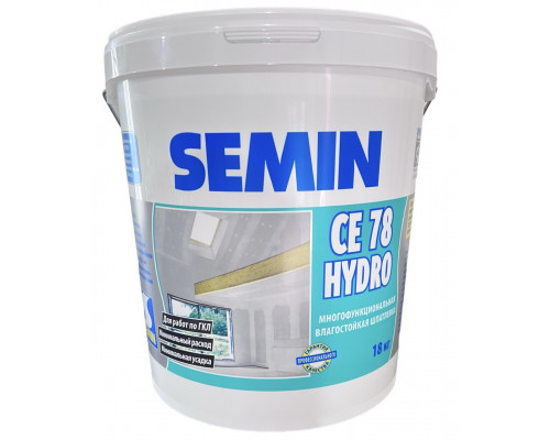 Шпатлевка многофункциональная легкая, влагостойкая CE 78 HYDRO 20кг								