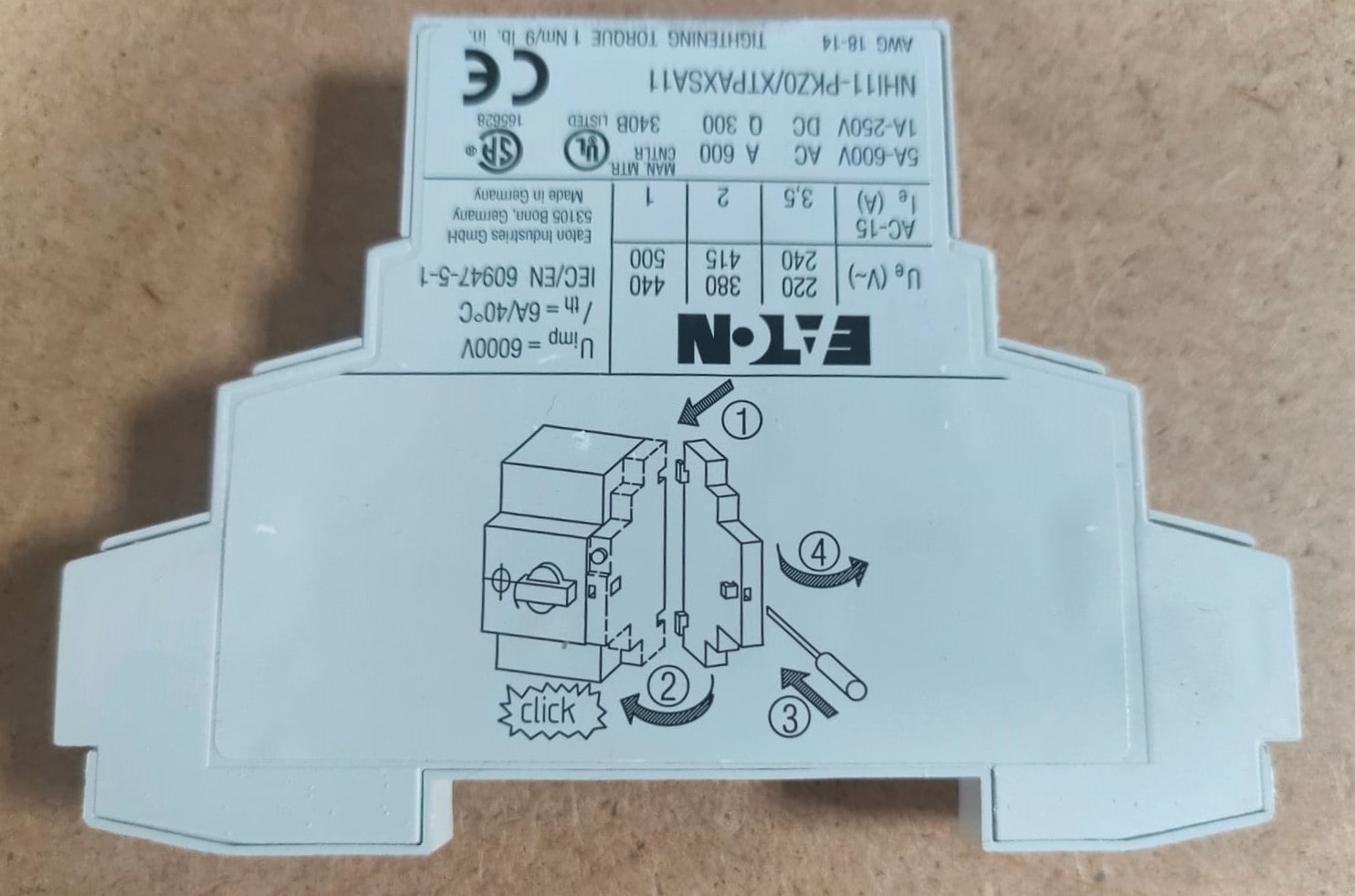 Вспомогательный контакт NHI-11-PKZO								