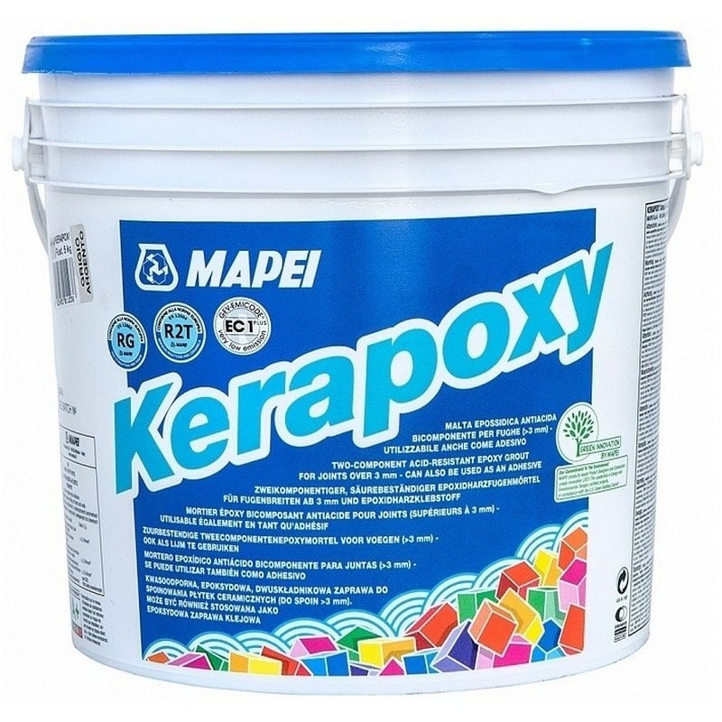 Затирка швов эпоксидная Mapei Kerapoxy 120 черный (2кг)								