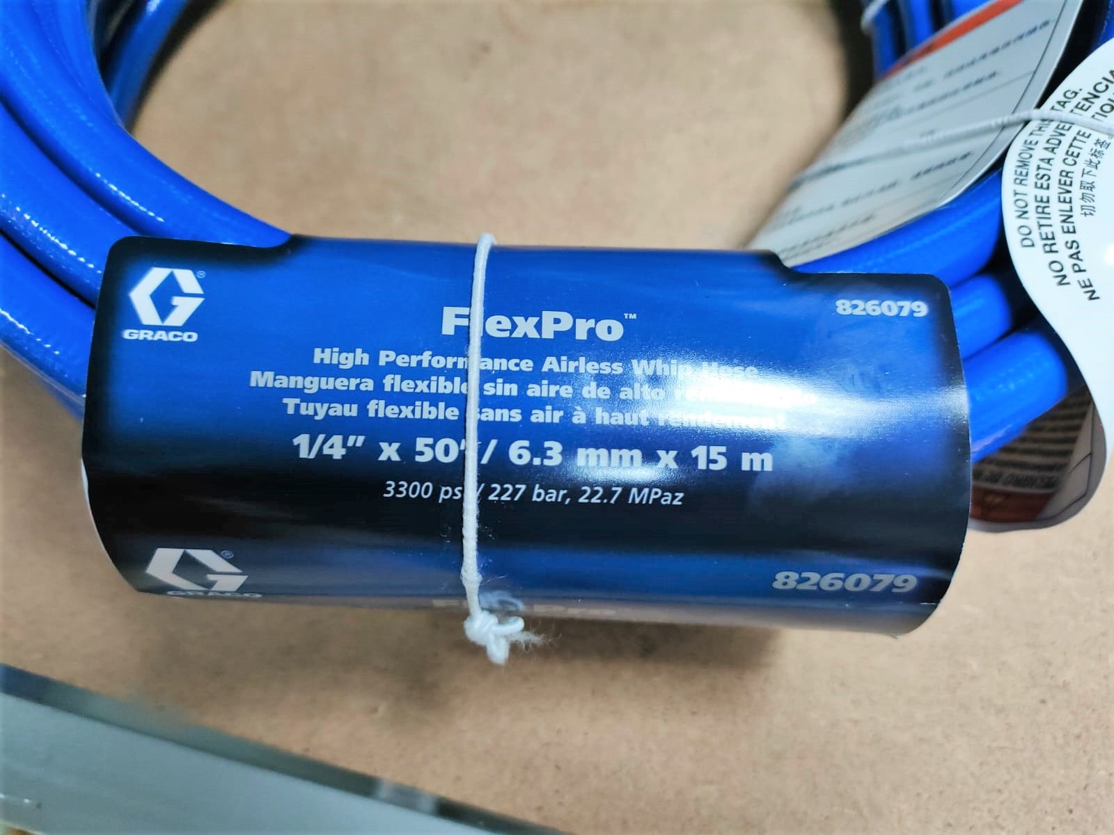 Шланг окрасочный высокого давления Graco FlexPro 1/4'' x 50' (6,3 mm) 15 м