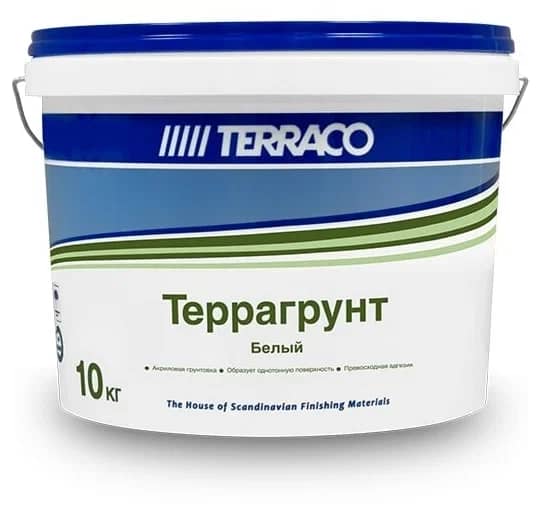 Грунт белый/колер. Terragrunt White/Colored 10кг (48) 140-4								