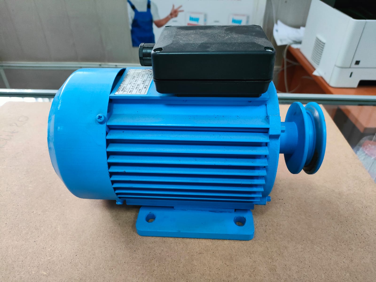 Электродвигатель со шкивом 400V - 1.1KW КАЛЕТА								