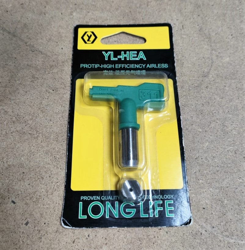 Сопло FFP 311 Wagener (зеленое) для безвоздушного краскопульта HYVST (Китай)								