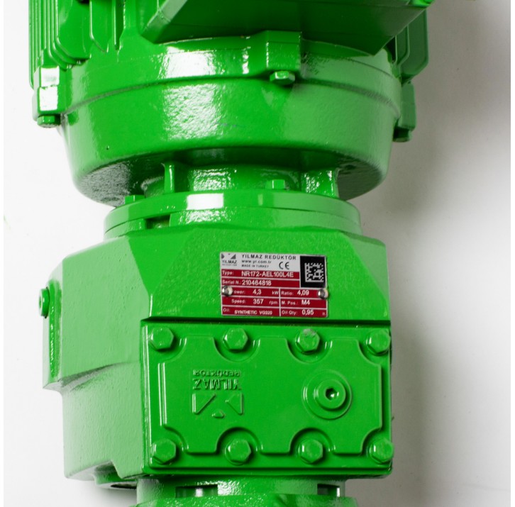 Двигатель штукатурной станции Yilmaz Mixer Engine 4,3кВт 220V/5,5кВт 380V								