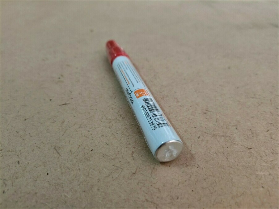 Маркер-краска красный 4 мм кругл