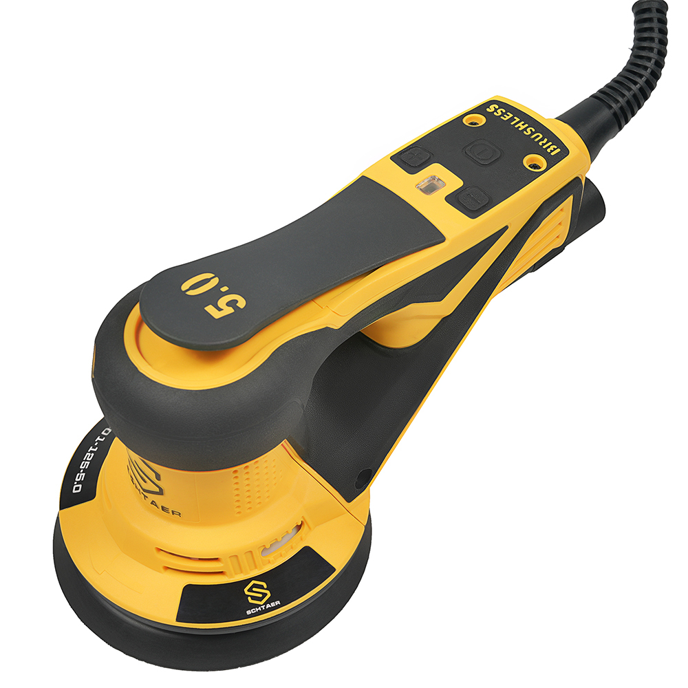 *SCH-01-125-5.0 шлиф. машинка ручная 220V/50Hz, 350W, эксцентрик 5,0 мм								