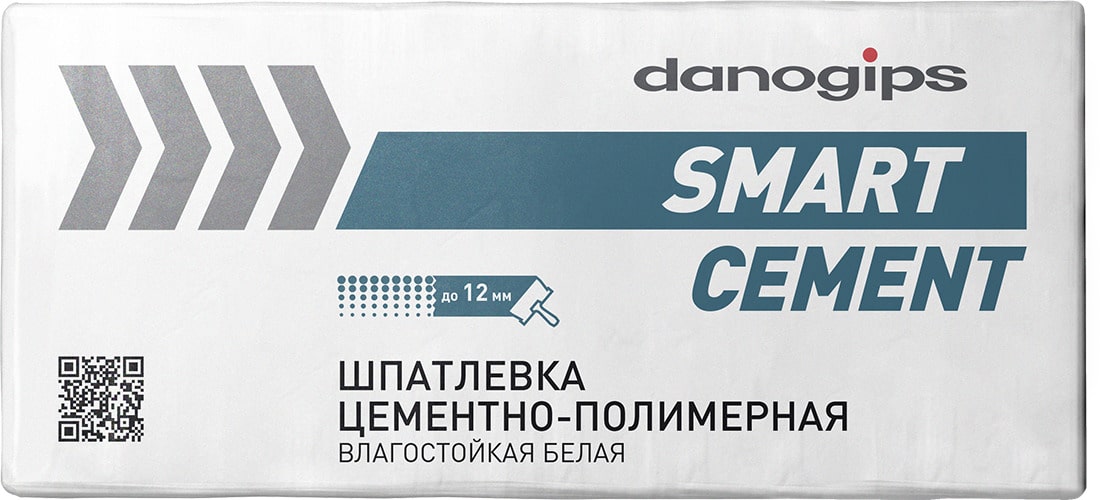 DANOGIPS SmartCement шпатлевка цементно-полимерная 20 кг								