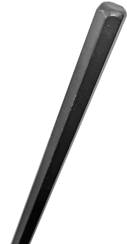 Миксер DECOR для сухих смесей d120 мм, 600 мм, шестигранная резьба								