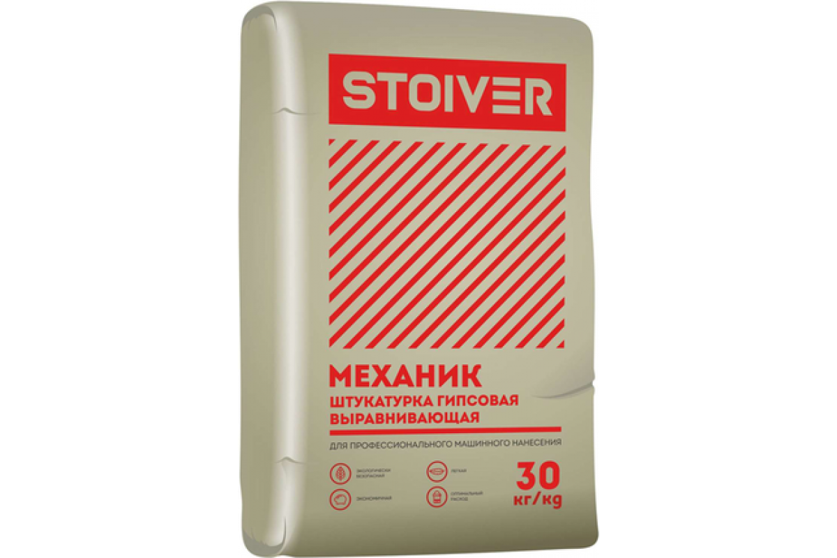 Штукатурка Механик ВТР STOIVER (МКП) 30 кг (40) СТОК								