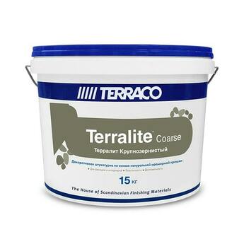 Декоративная штукатурка на основе мраморной крошки Terralite Coarse (Крупнозернистый) 319-C 15 кг								