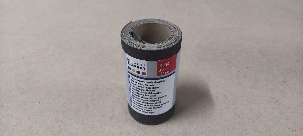 Бумага наждачная Оксид алюминия K120 Color Expert (93012527) 115 мм х 5 м