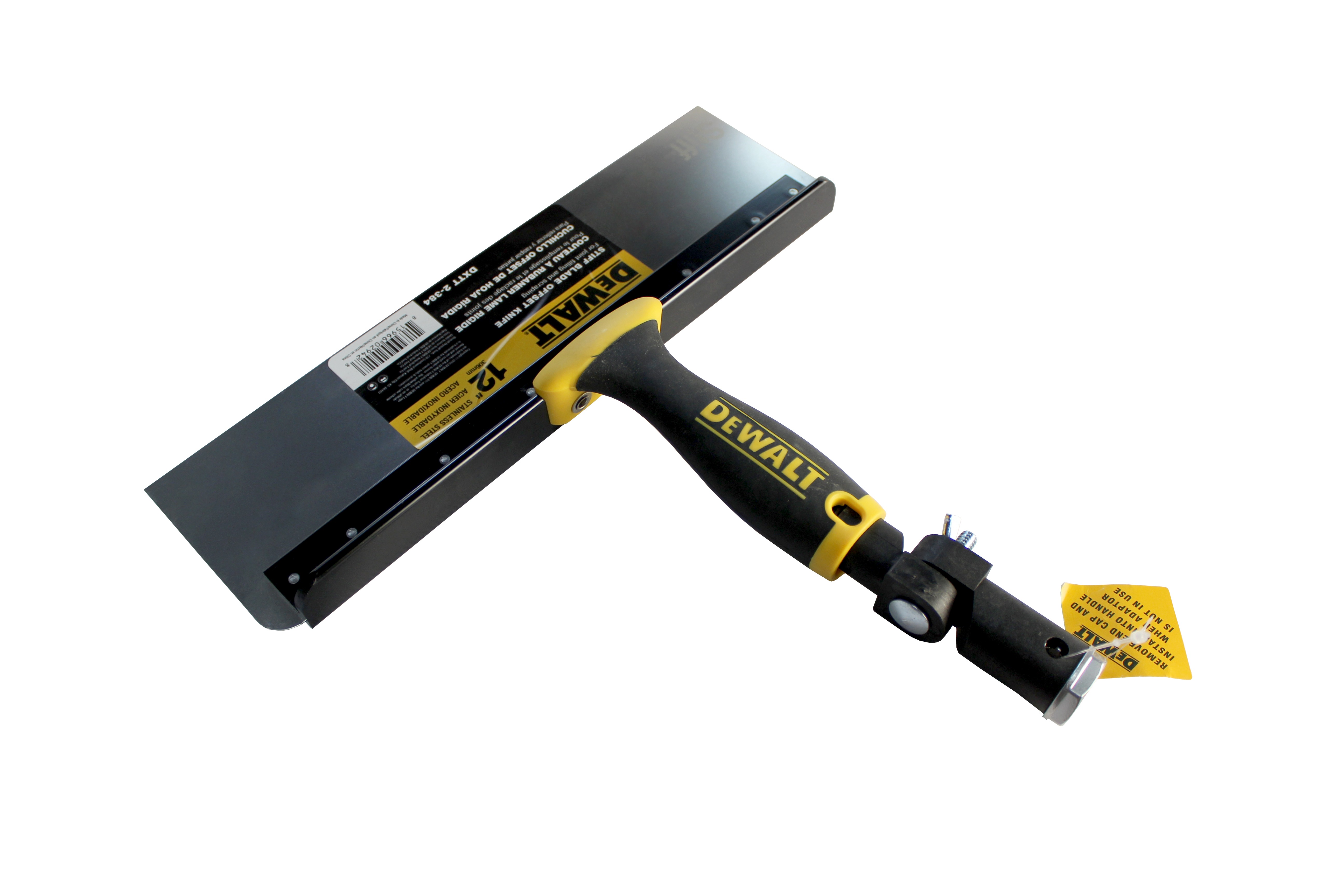 Шпатель оффсетный, лезвие 0.6 мм 10"  DeWalt								